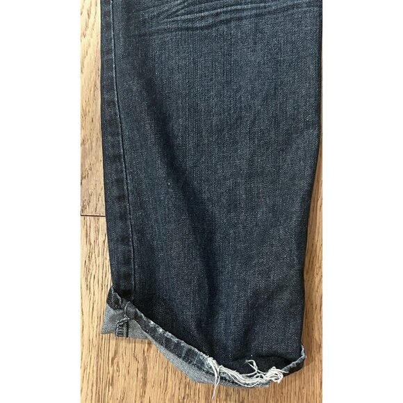 Flypaper Jeans Women's Size 30×32 Straight Leg Distressed Denim Blue - Picture 11 of 13